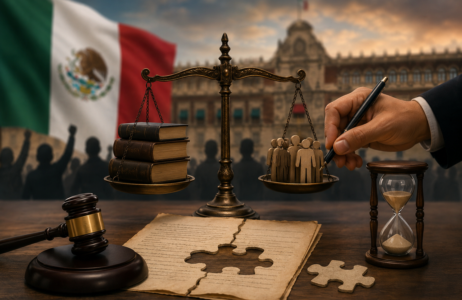 El Gobierno mexicano plantea corregir la reforma judicial