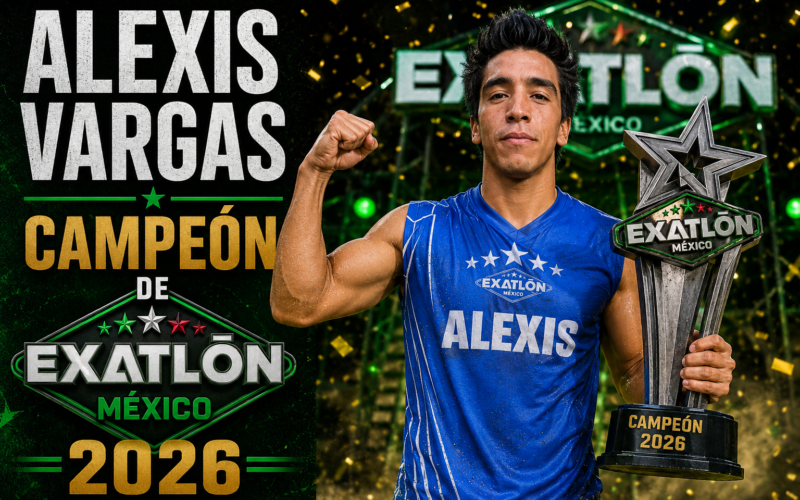 Alexis Vargas campeón de Exatlón México 2026