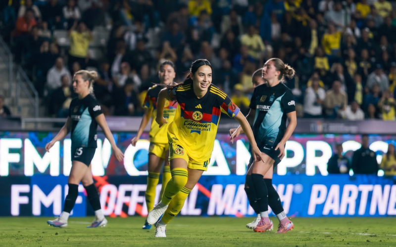 América femenino vence a Gotham FC y se mete en la Final de la Concacaf W Champions Cup