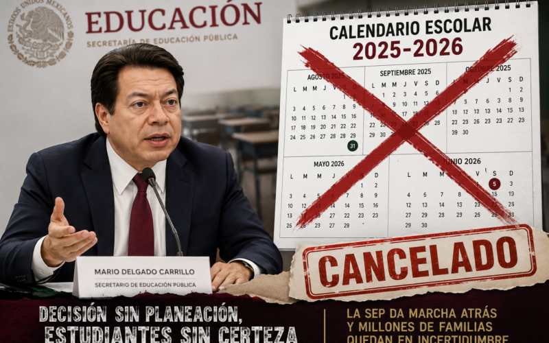 SEP da marcha atrás al calendario escolar…