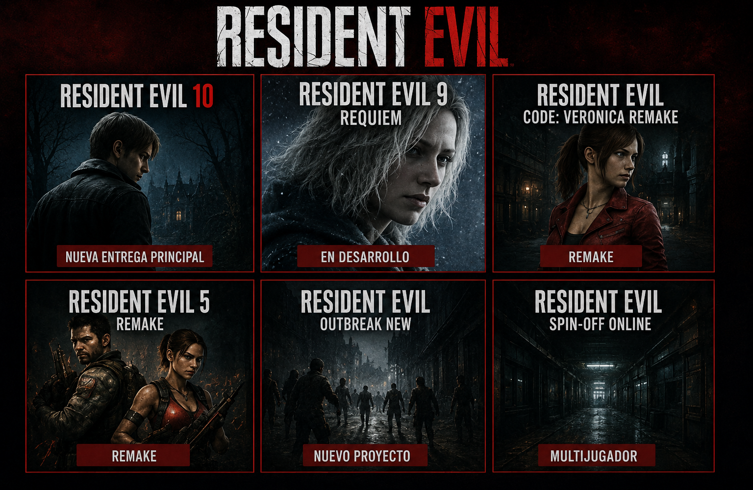 Una filtración masiva desvela la hoja de ruta de Capcom: Resident Evil 10, remake de Devil May Cry y mucho más