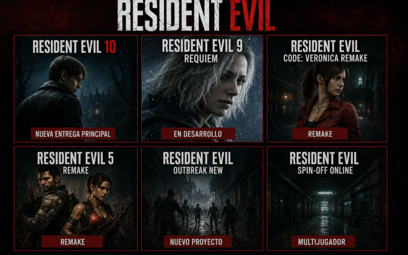 Una filtración masiva desvela la hoja de ruta de Capcom: Resident Evil 10, remake de Devil May Cry y mucho más