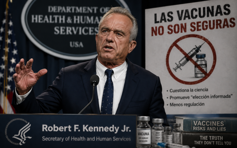 Robert Kennedy Jr. mantiene su ofensiva contra las vacunas desde el Departamento de Salud de EE.UU.