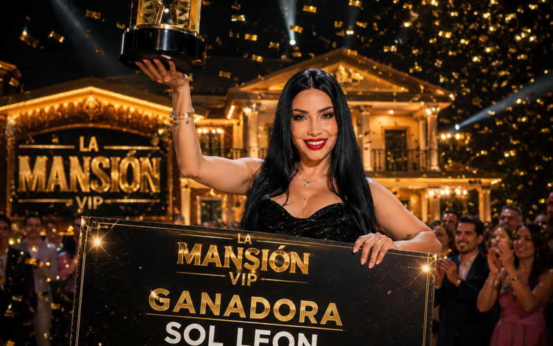 Sol León gana ‘La Mansión VIP’ y se lleva un premio de 2 millones de pesos, ya descontados impuestos