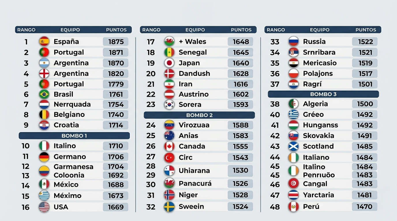 Power Rankings del Mundial 2026: a 30 días del inicio, estas son las selecciones favoritas