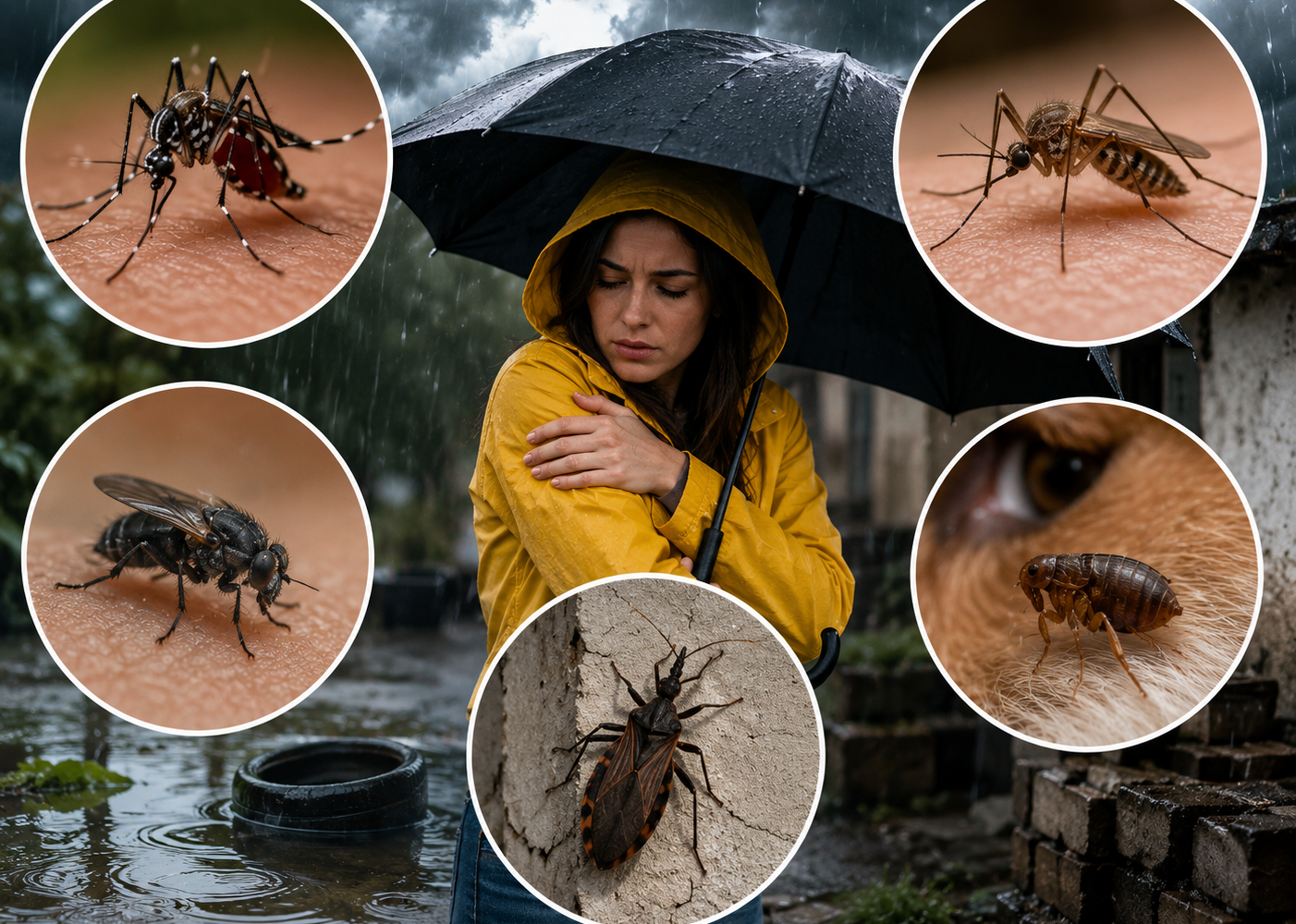 Temporada de lluvias en México: los cinco insectos más peligrosos que debes vigilar y cómo protegerte