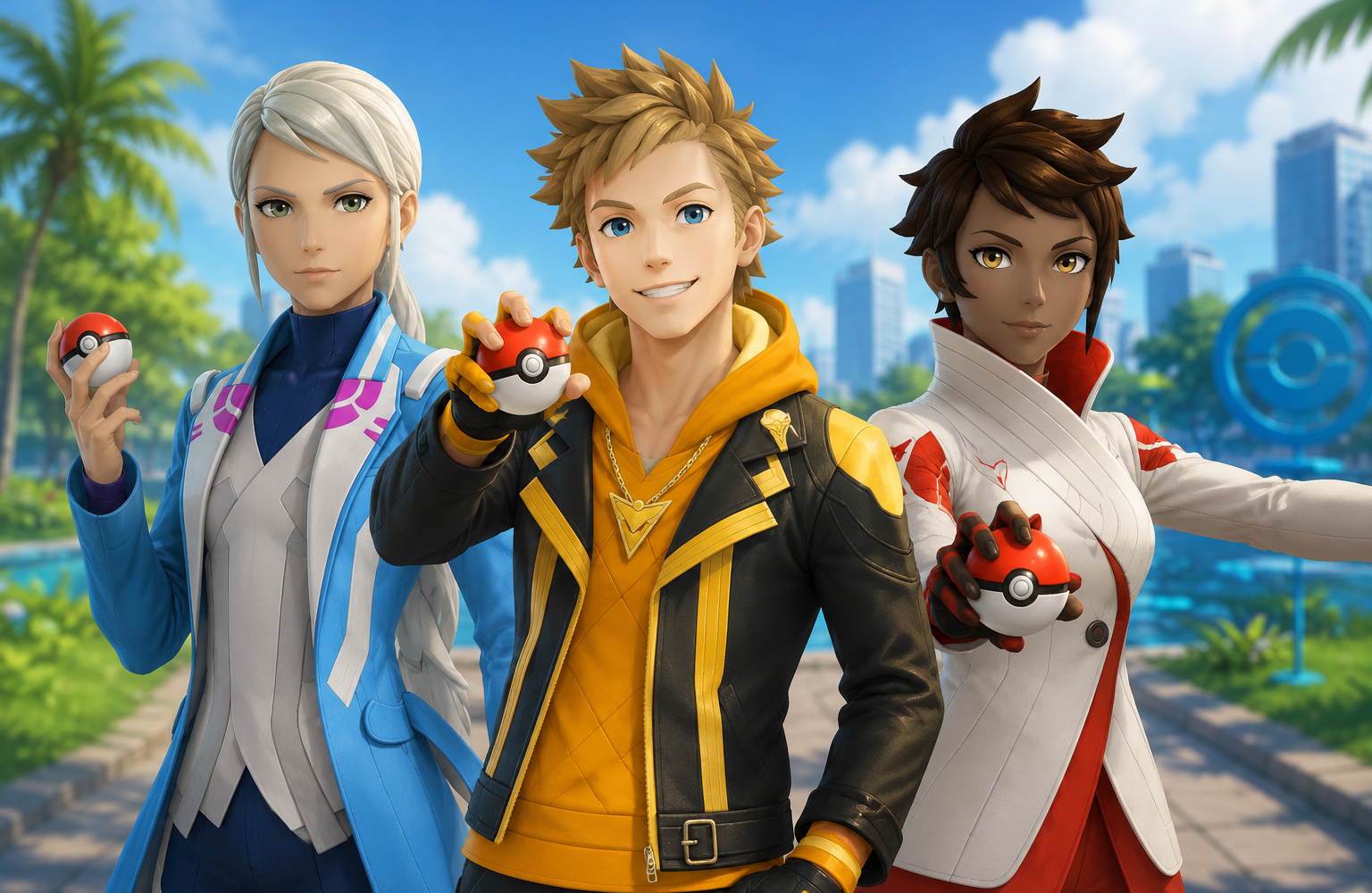 Blanche, Spark y Candela protagonizan una misión veraniega en Pokémon GO con eventos especiales