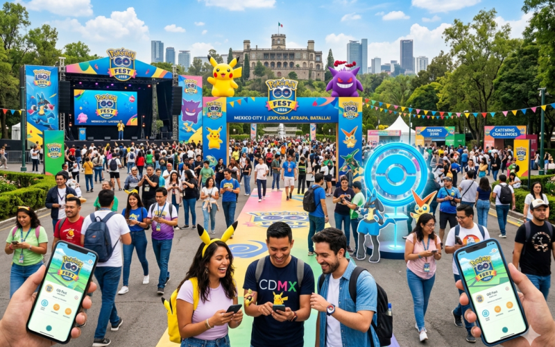 El Pokémon GO Fest 2026 Global será gratuito, incluirá a México