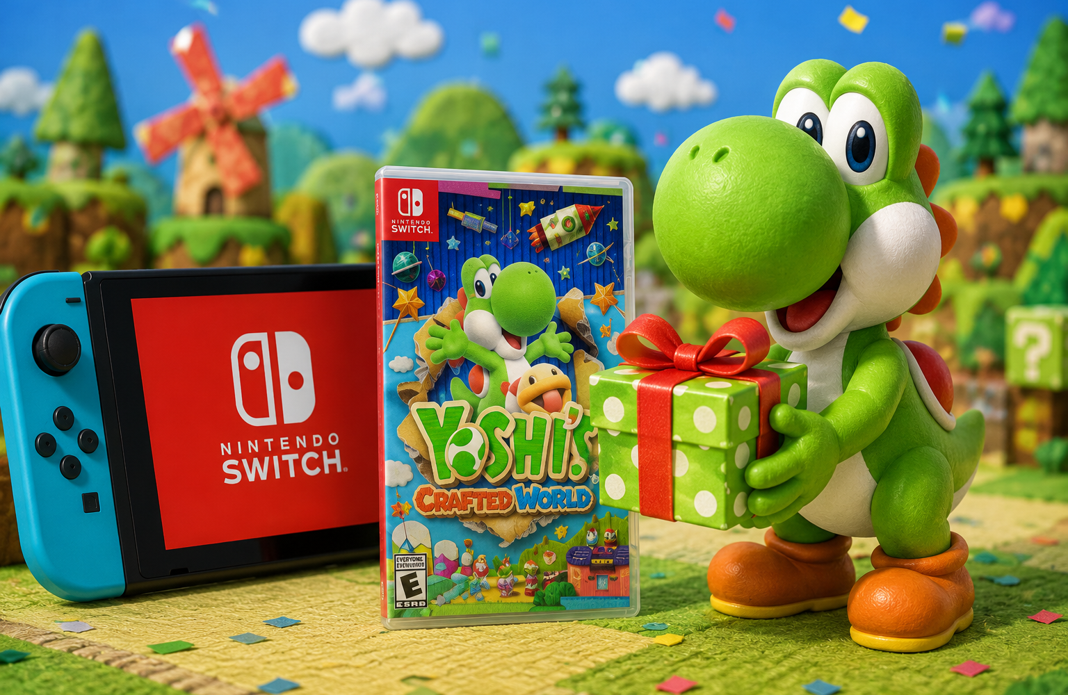 Nintendo regala contenido de Yoshi gratis