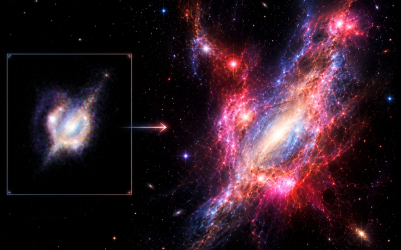 Astrónomos detectan una señal láser procedente de un objeto a 8.000 millones de años luz de la Tierra