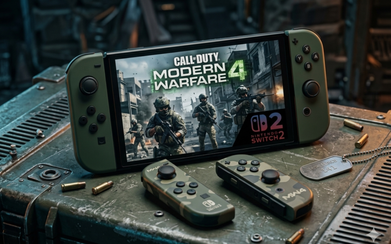 El anuncio de Call of Duty: Modern Warfare 4 en Nintendo supera a PlayStation