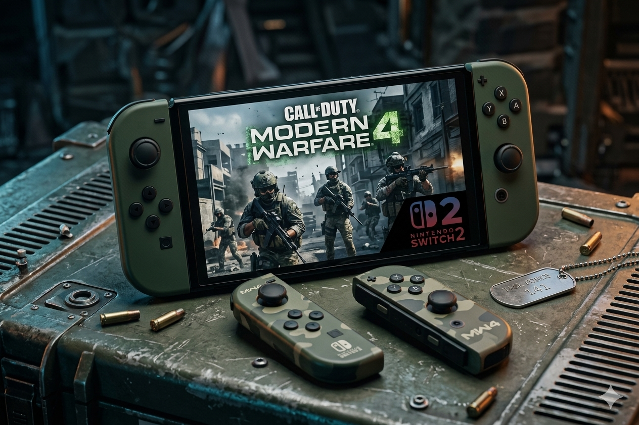 El anuncio de Call of Duty: Modern Warfare 4 en Nintendo supera a PlayStation