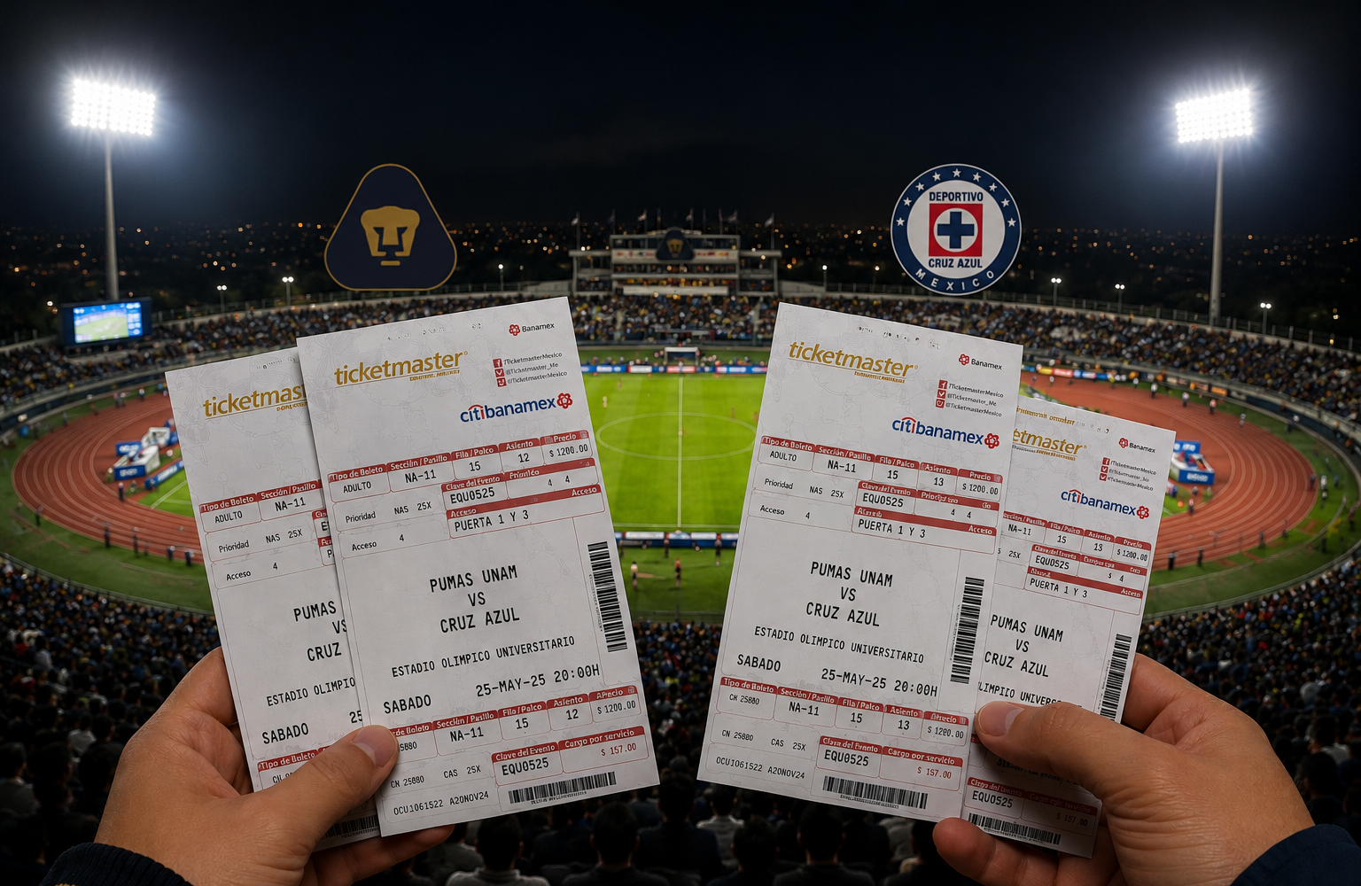 Boletos en reventa para la final Pumas-Cruz Azul alcanzan hasta 267 mil pesos