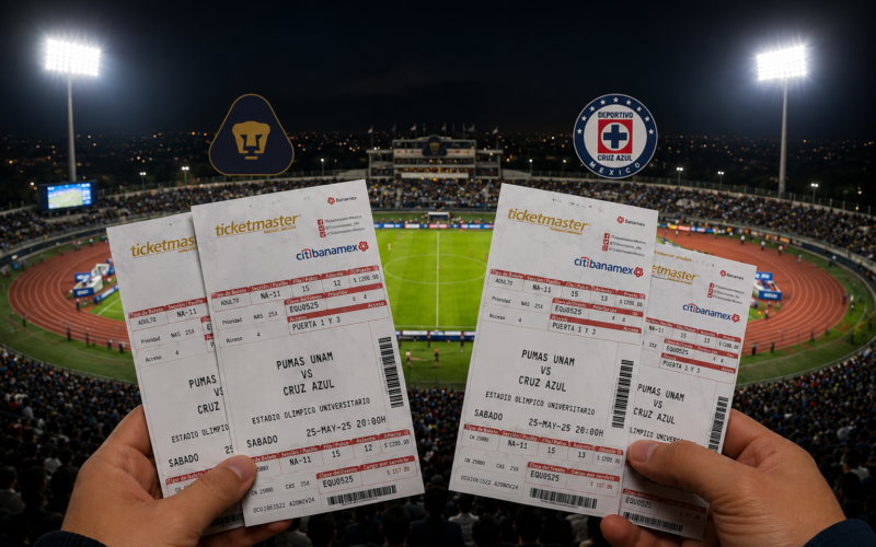 Boletos en reventa para la final Pumas-Cruz Azul alcanzan hasta 267 mil pesos
