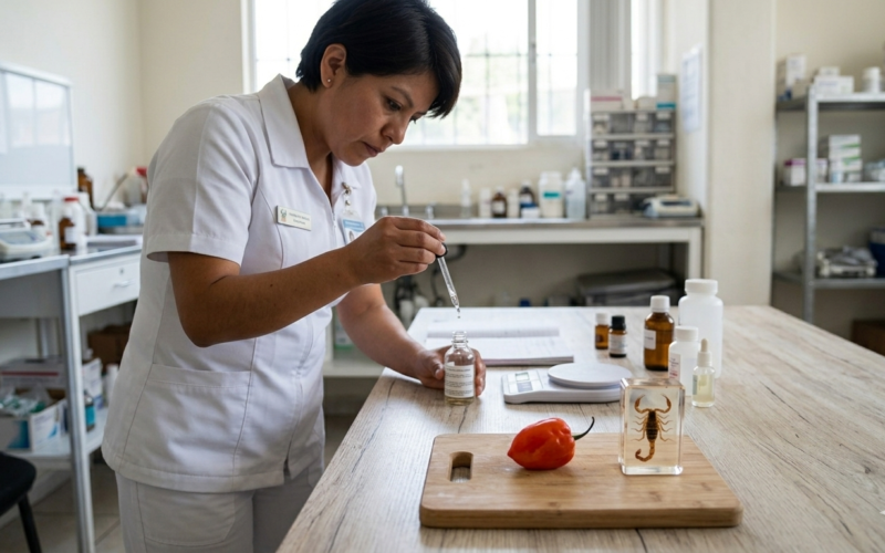 Investigadores de la UNAM combinan chile habanero y veneno de alacrán para desarrollar un antibiótico