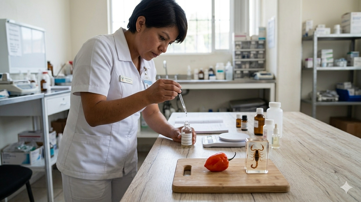 Investigadores de la UNAM combinan chile habanero y veneno de alacrán para desarrollar un antibiótico
