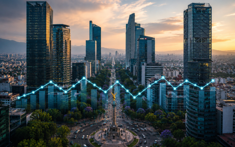 La economía mexicana se encuentra estancada, califica con BBB por S&P Global Ratings y tuvo el menor crecimiento económico