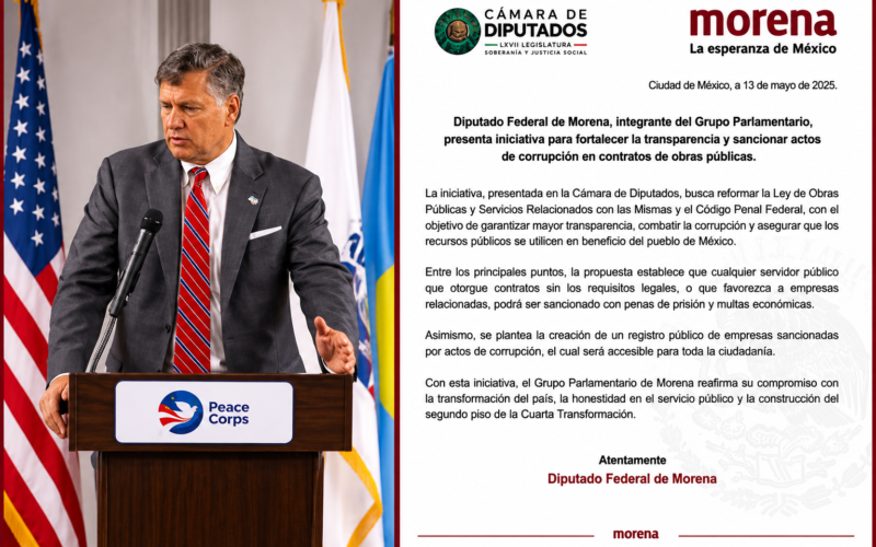 Landau lanza ultimátum a diputados de Morena por su respaldo a Raúl Castro