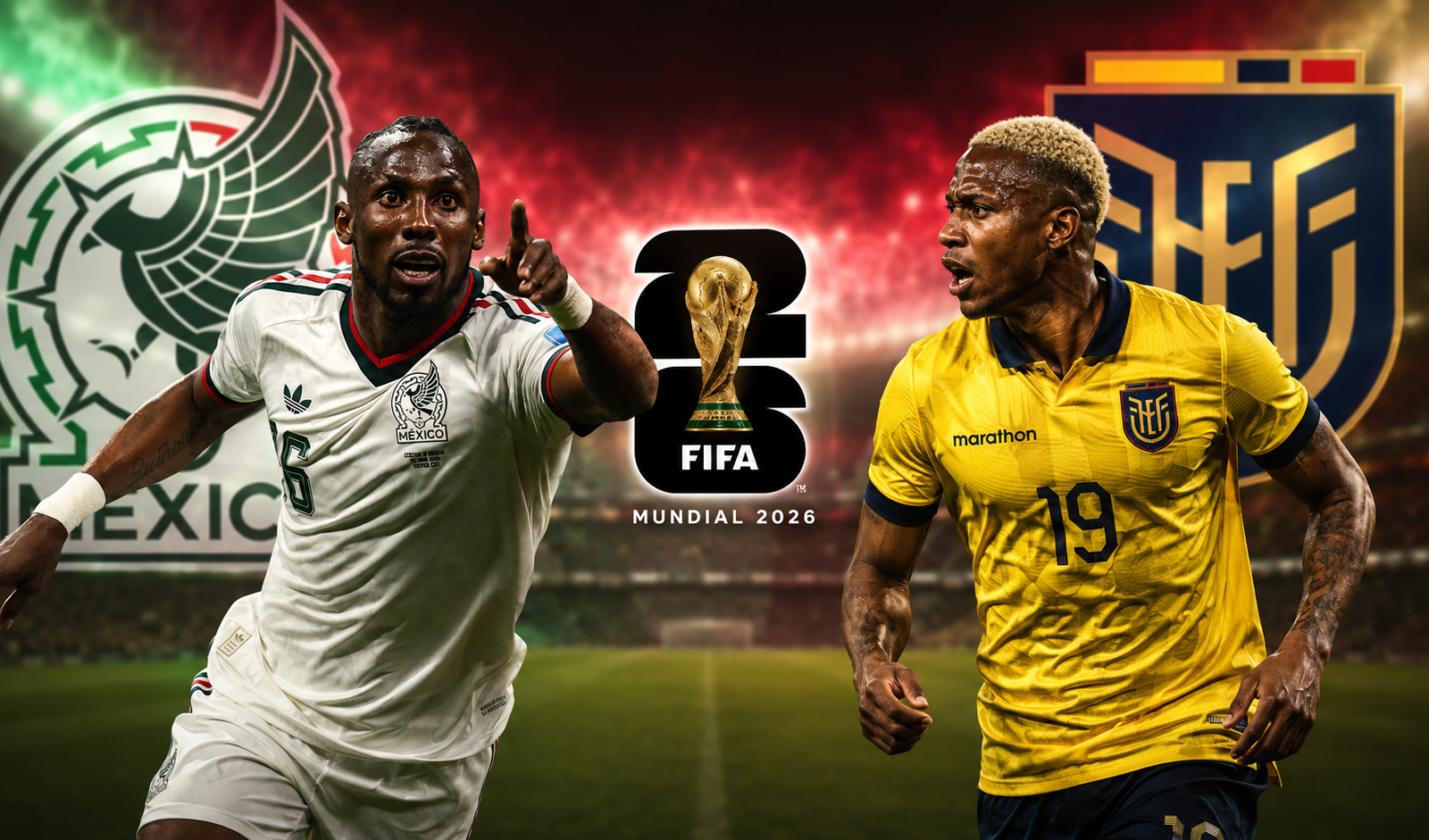 México vs Ecuador en octavos del Mundial 2026: el ‘Tri’ busca revancha por la eliminación en Copa América