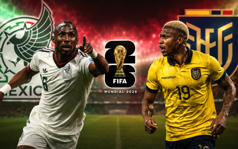 México vs Ecuador en octavos del Mundial 2026: el ‘Tri’ busca revancha por la eliminación en Copa América