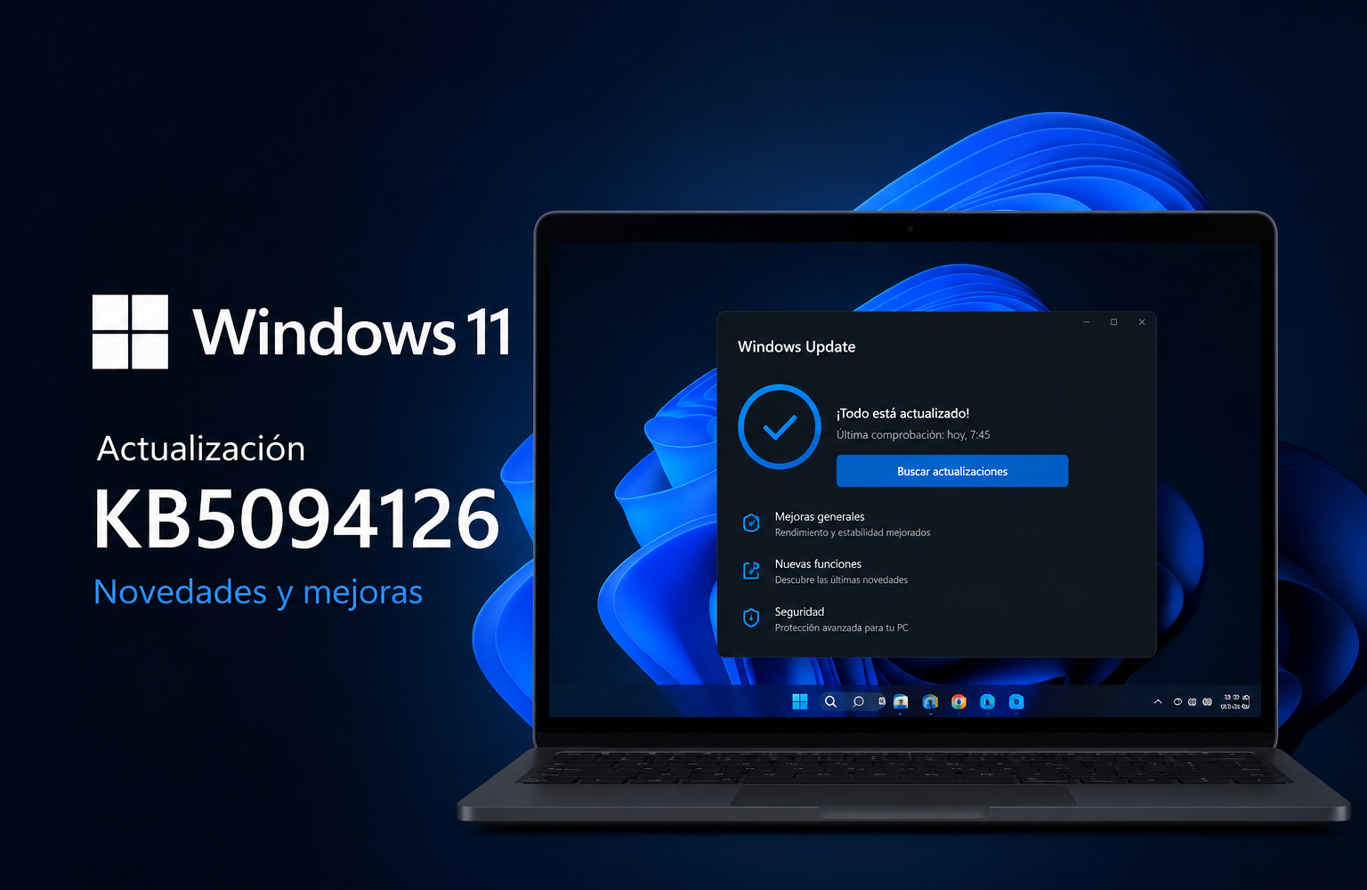 Windows 11 lanza la actualización KB5094126