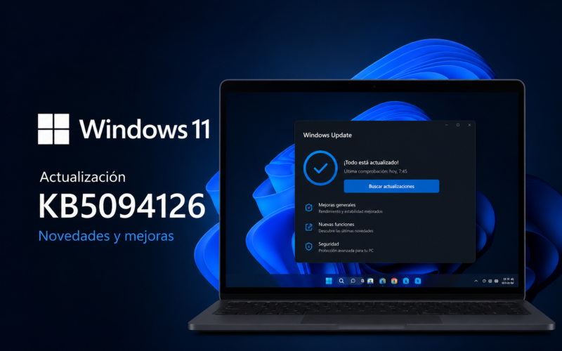 Windows 11 lanza la actualización KB5094126
