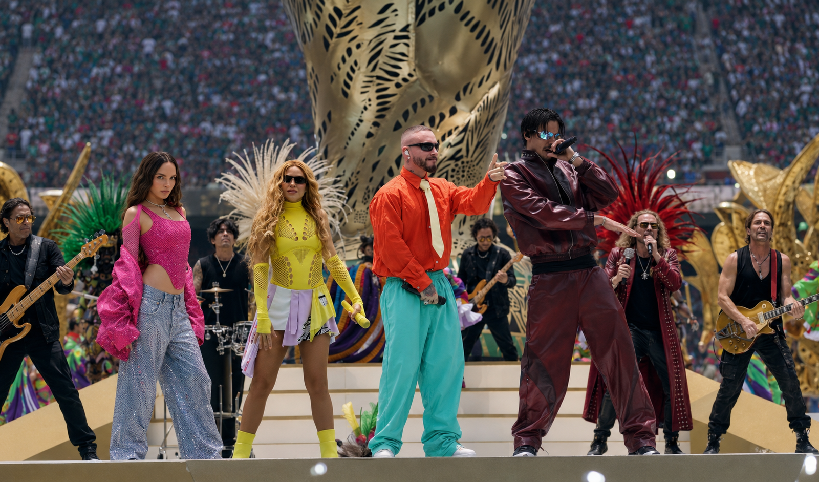 La inauguración del Mundial 2026 en México reunió a Maná, Shakira, Belinda, J Balvin y Danny Ocean