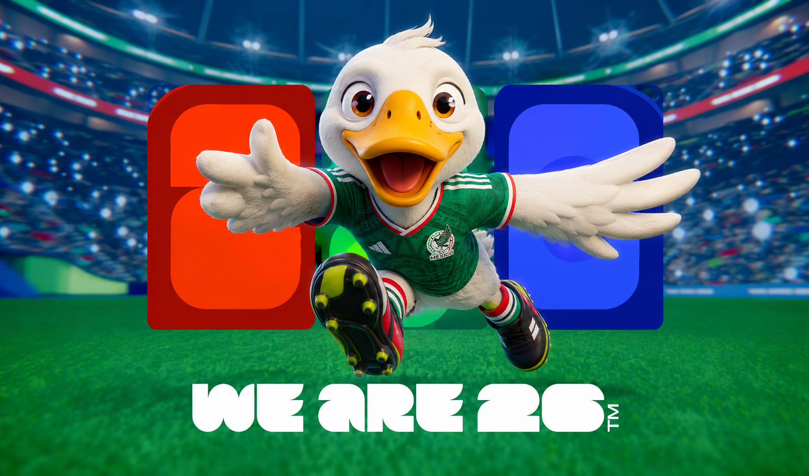 Proponen al pato Merlín como mascota oficial del Mundial 2026