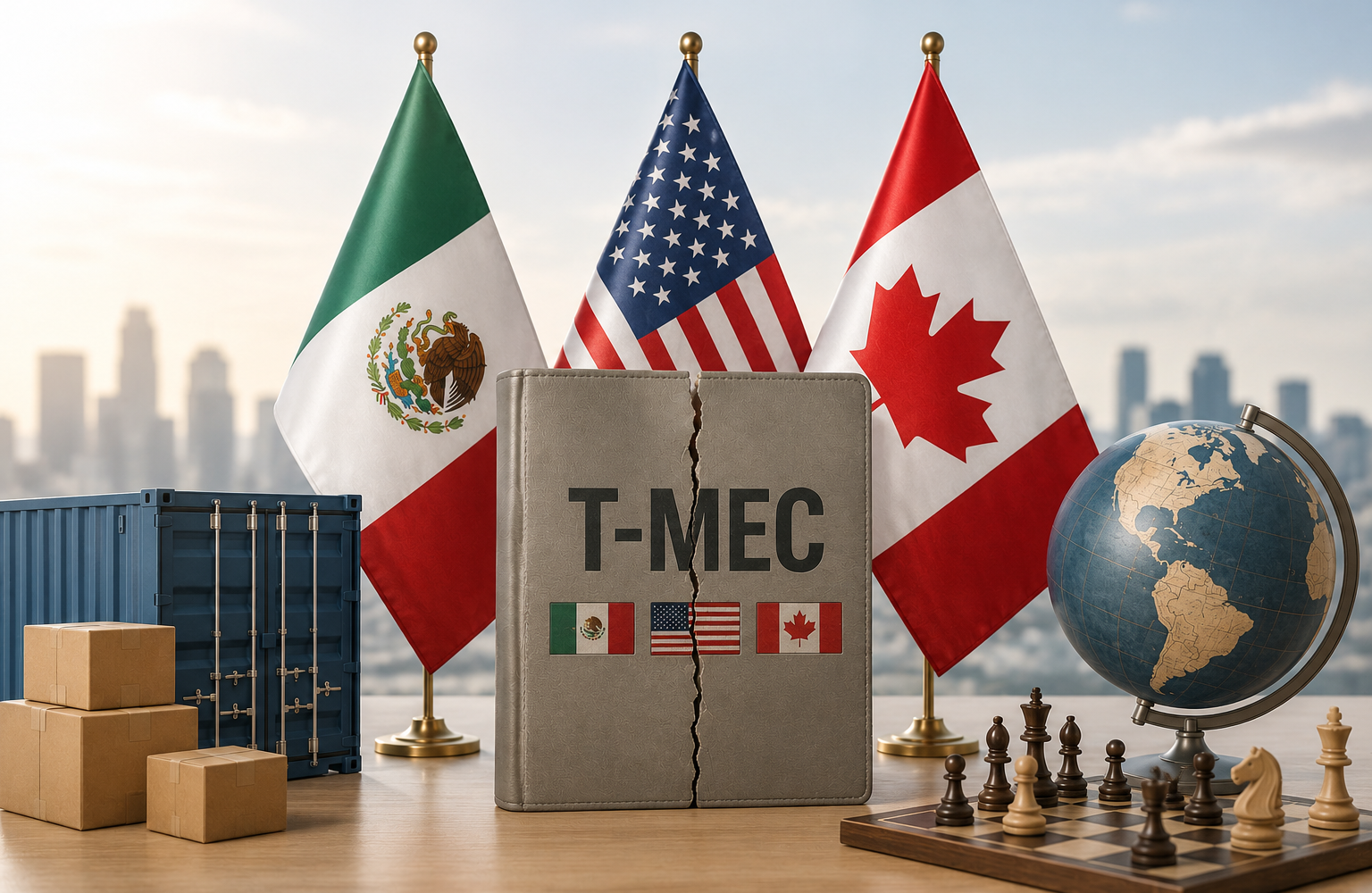 Estados Unidos amenaza con no prorrogar el T-MEC con México y Canadá: claves de una negociación decisiva